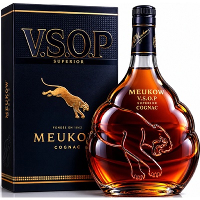 Meukow Cognac VSOP 40% 0,7 l (karton)