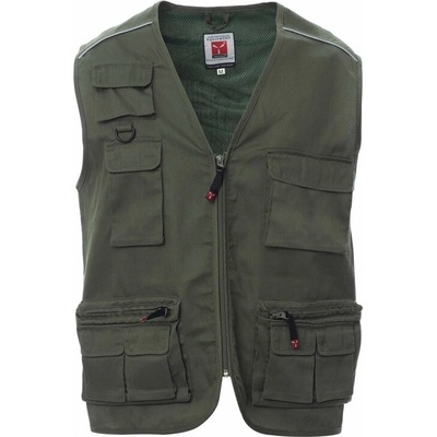 Payper pracovní vesta Pocket zelená army