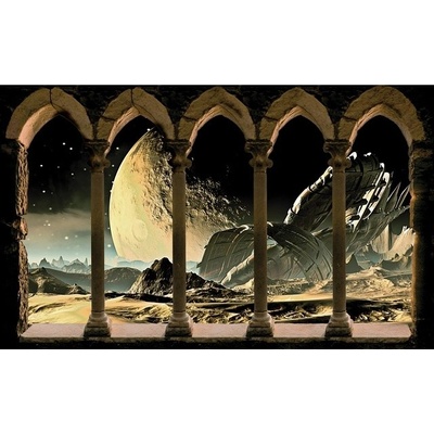Preinterier FT5073 Fototapeta na stenu Kolonáda na mesiaci vlies 152cm x 104cm