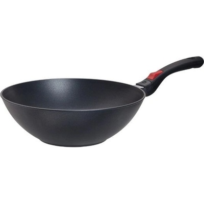 SKK Serie 3 Indukční titanová pánev wok 30 cm, hloubka 9,5 cm odnímatelné držadlo