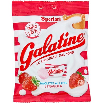 Sperlari cukríky mliečne príchuť jahoda 115 g