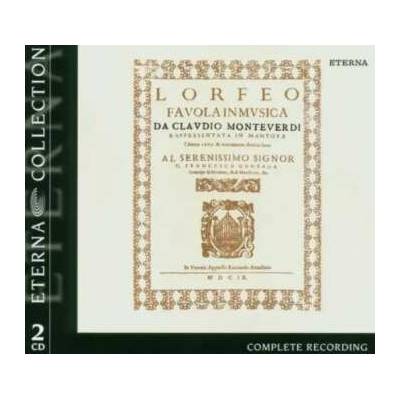 Claudio Monteverdi: L'Orfeo (Favola In Musica) 2 CD – Hledejceny.cz