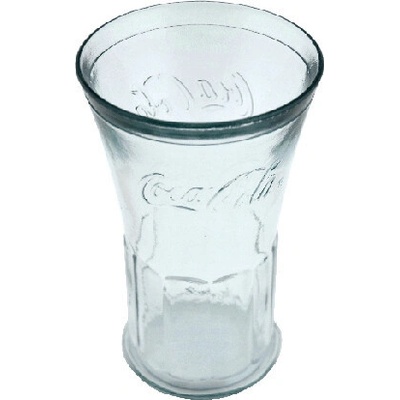 San Miguel Sklenice z recyklovaného skla kónická COCA COLA 450 ml