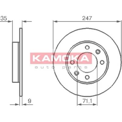 Kamoka Auto Parts 1032356