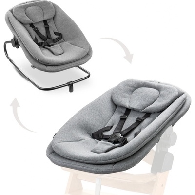 Hauck Křesílko Bouncer 3v1 na židličku Alpha+/Beta+ Dark Grey Melange