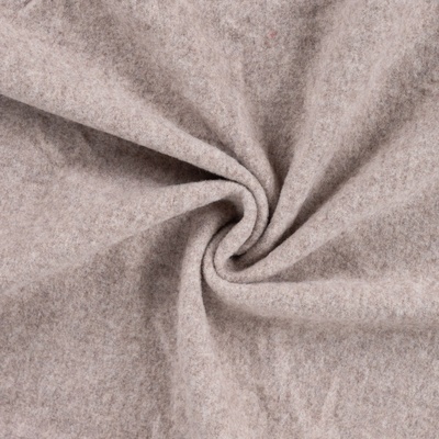 Funkčný fleece 100% Merino vlna 280g - Béžová sivá svetlá