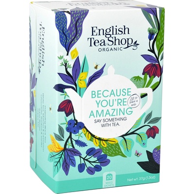 English Tea Shop BIO Mix čajov Pretože ste úžasní 20 vrecúšok
