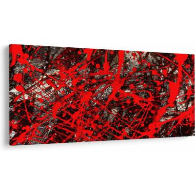 Obraz - Expresivní abstrakce, jednodílný 250x125 cm