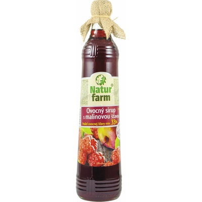 NaturFarm Sirup malina min. 33% 0,7 l