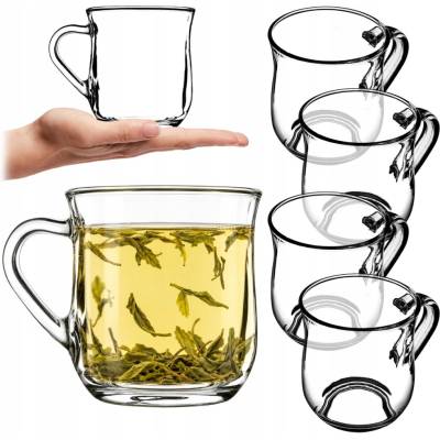 Kadax Sklenice na kávu 4 x 320 ml