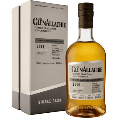 The GlenAllachie 12 letá Single Cask 2014 61,4% 0,7 l (kazeta)