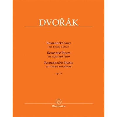 Romantické kusy op. 75 pro housle a klavír