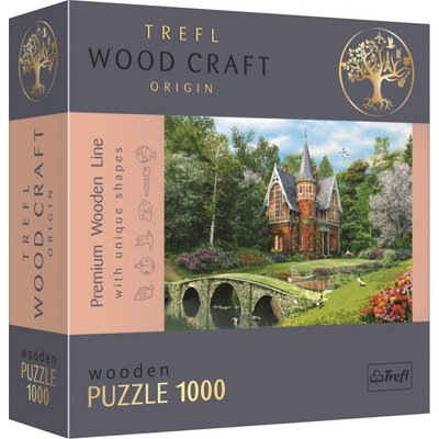 TREFL Wood Craft Origin Viktoriánský dům 1000 dílků