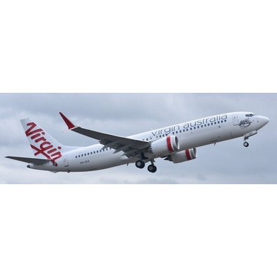 Phoenix B737 MAX 8 Virgin Australia 2010s Colors. Named Monkey Mia 1:400