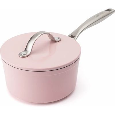 Elmich Nepřilnavý keramický rendlík Zen Ø 16 cm - růžová