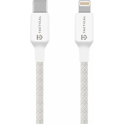 Tactical 143180 Stitch Thread USB-C - Lightning 0,3m bílý