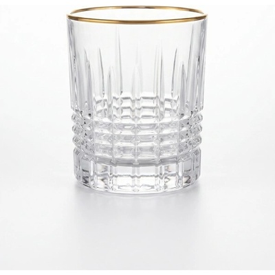 BOHEMIA PRESTIGE BOHEMIA PRESTIGE PERFECTO GOLD POHÁR NA WHISKY 6 x 300 ml
