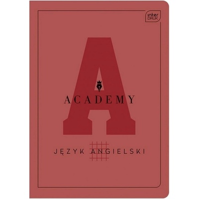 Interdruk Academy anglický Zošit na A5 60 kockovaný s okrajmi