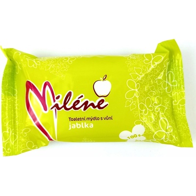 Miléne Toaletné mydlo s vôňou jablka 100 g