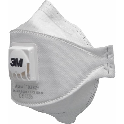 Cerva 3M 9332+ Skládací respirátor FFP3 s ventilkem