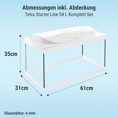 Tetra Starter Line LED akvarijní set 54 l