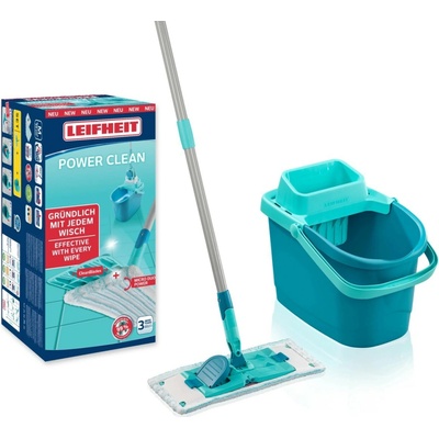 Leifheit PowerClean mop s kbelíkem a tyčí 55515 – Hledejceny.cz