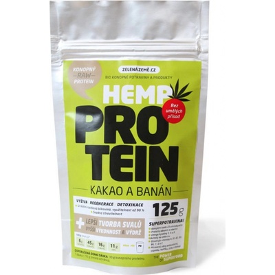 Zelená Země Konopný protein 125 g