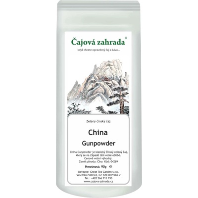 Čajová zahrada China Gunpowder zelený čaj 90 g