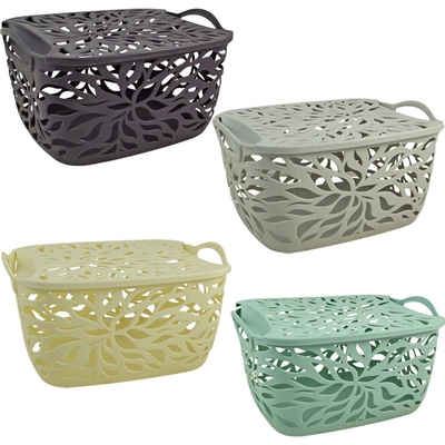 HOME Košík s vrchnákom 30 x 23x15 cm