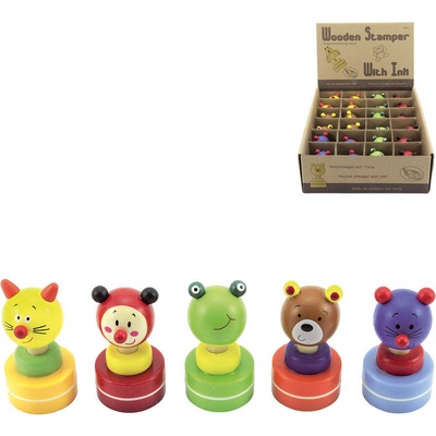 Teddies Razítko dřevěné 6 cm
