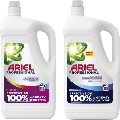 Ariel Professional 100 % Original prací gel 4,95 l 110 PD