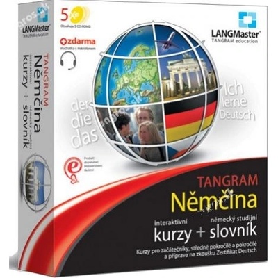 LANGMaster Němčina TANGRAM - kurz a slovník (produktový klíč) – Hledejceny.cz