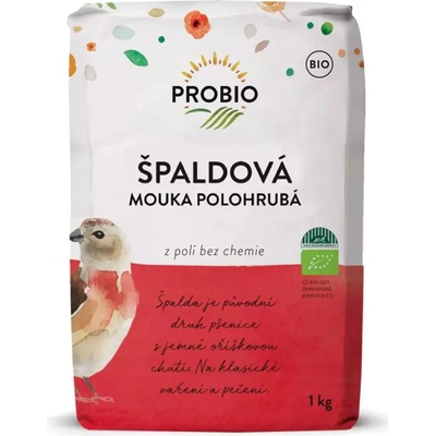 Probio Múka špaldová polohrubá bio 1 kg