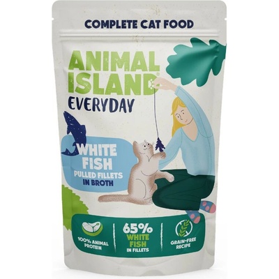 Animal Island Everyday Biela ryba v vývare 85 g