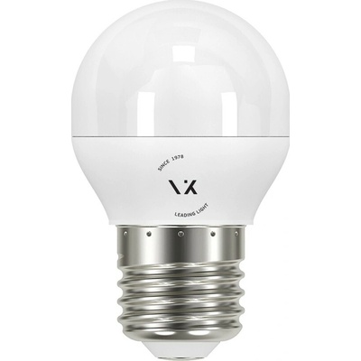 VKLED 03045-142742 LED žiarovka E27 9 W malá banka mliečna Farba svetla K: 6500
