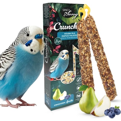SING&SONG cruncher pro vlnkovité papoušky 85 g
