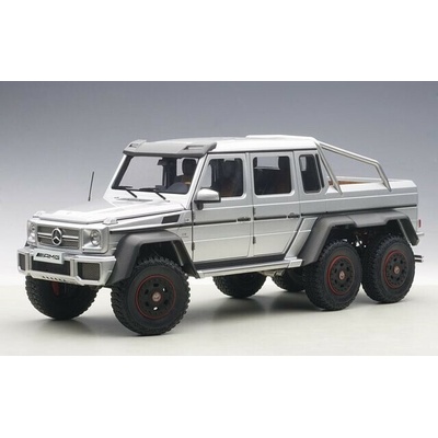 Mercedes-Benz G63 AMG 6×6 stříbrná AUTOart 1:18