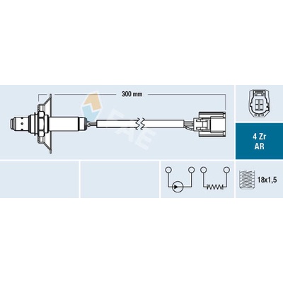 Lambda sonda FAE 75624