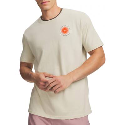Under Armour Defy The Elements SS sandstorm/outrageous orange