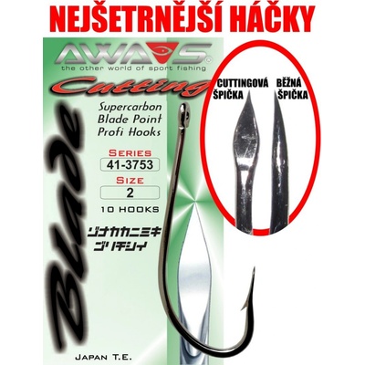 AWA-SHIMA Cutting Blade 3753 Nickel vel.2 10 ks