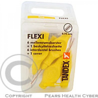 Tandex Flexi mezizubní kartáčky 0,7 mm 6 ks – Hledejceny.cz