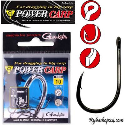 Gamakatsu Power Carp Ring Eye vel.18