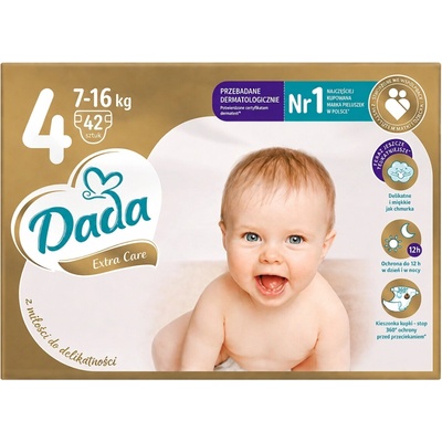 Dada Súprava Extra Care 4 7-16 kg 42 ks