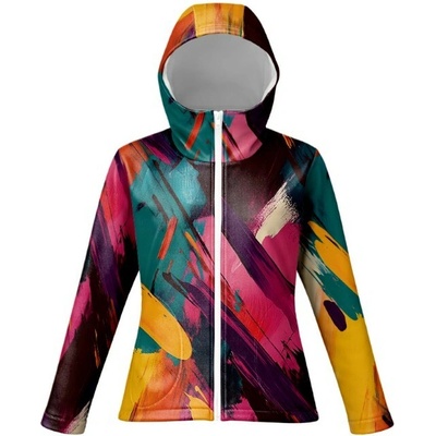 Takoy Panel se střihem 52 dámská softshell bunda SPORT abstrakt-NS-27331
