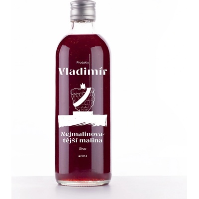 Sirupy Vladimír Nejmalinovatější Malina 0,5 l