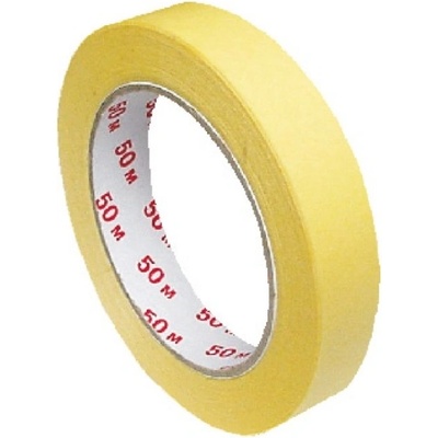 Wimex Lepiaca páska krepová žltá 19 mm x 50 m