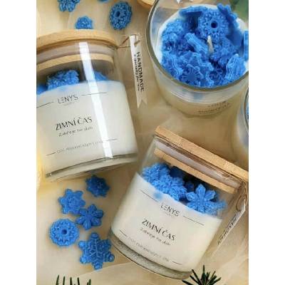LENYS CANDLES Zimní čas jemné citrusy 200 ml
