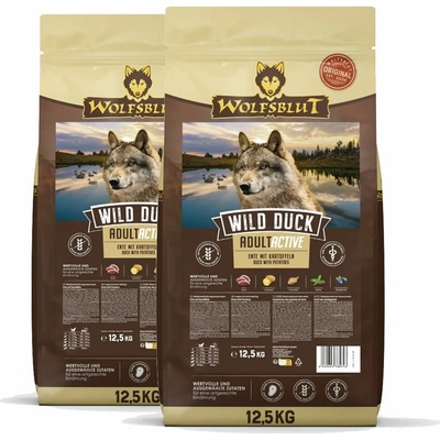 Wolfsblut Wild Duck 2 x 12,5 kg