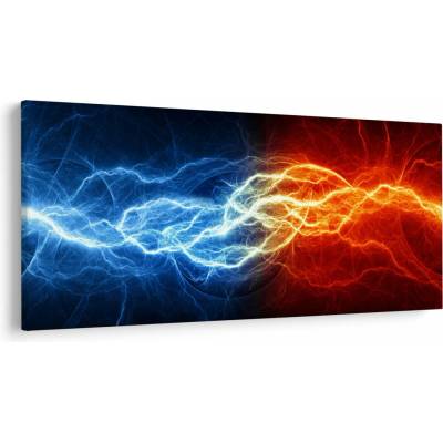 Obraz elektrického napätia, jednodielne 200x100 cm