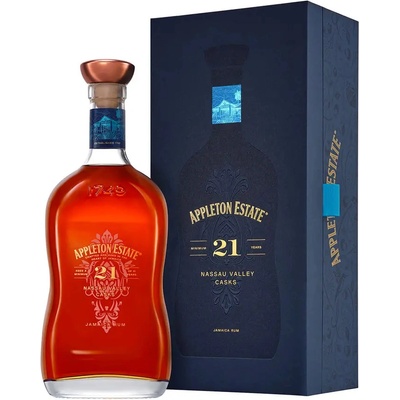 Appleton Estate 21y Nassau Valley Cask 43% 0,7 l (karton)